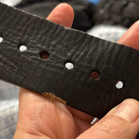 Leather Braided Extra Wide Black Belt Dressy Dress Coat Cinch Buckle Unique - Picture 3 of 13